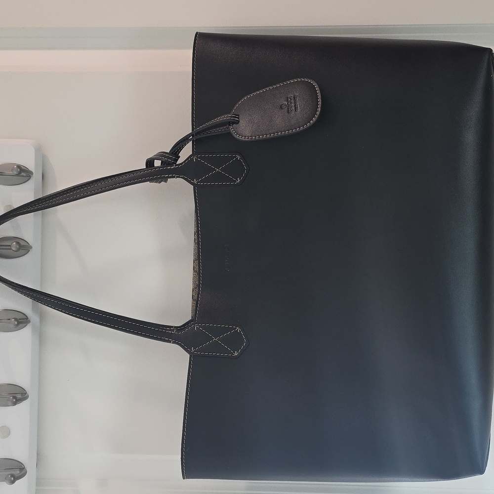 Gucci Beige and Black Tote Bag